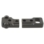 Leupold Standard Steel Base Browning BLR Lightning, matte black two-piece top view