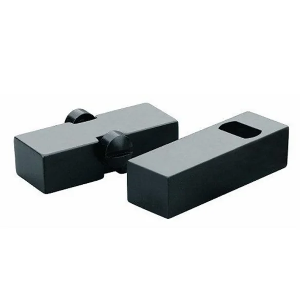 Leupold Base for Custom Gunmakers Windage Base, two black rectangular base pieces