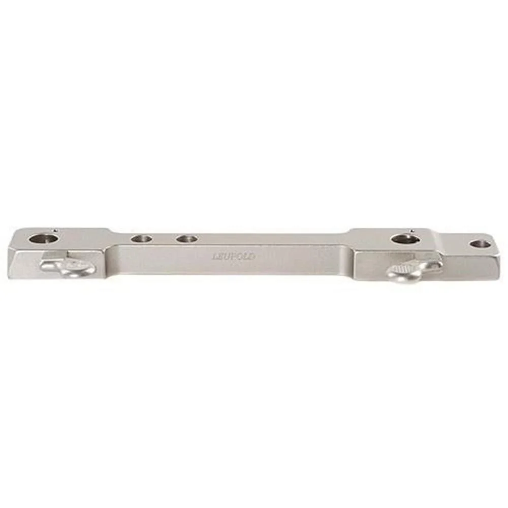primary-25240 Leupold Quick Release Base for Marlin 1895/336, silver top view with mounting holes