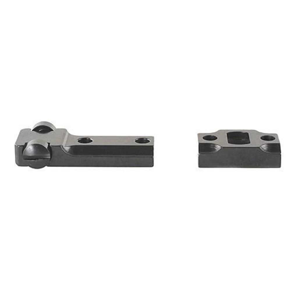 primary-25245 Leupold Standard Steel Base Savage 10/110, two gloss black base pieces viewed from above