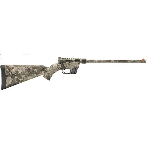 HENRY H2 US SURVIVAL, right-side view with camouflage stock, grip and barrel