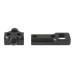 Leupold Standard Steel Base Kimber 8400 Reversible Front Matte Black 2-pieces, top view