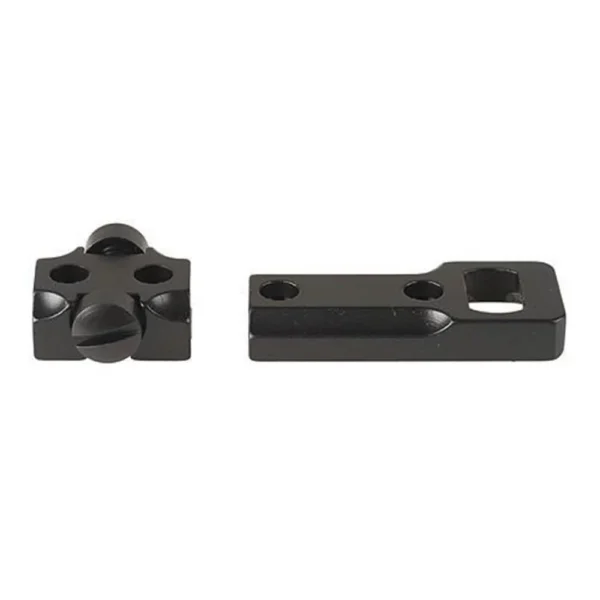 Leupold Standard Steel Base Kimber 8400 Reversible Front Matte Black 2-pieces, top view
