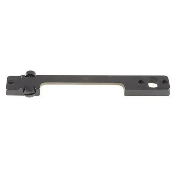 Leupold STD Steel Base Savage 110 LA, gloss black one-piece base in top view