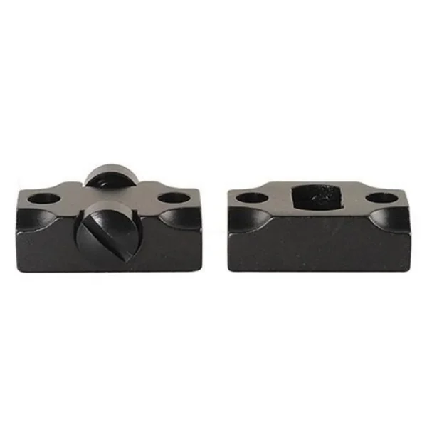 Leupold Standard Steel Base Tikka T-3/WhiteTail Hunter Matte Black 2-pieces, angled top view