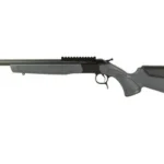 CVA Scout Single Shot Rifle 400 Legend 20" Threaded Blued Barrel Grey Stock 0 MOA Pic Rail