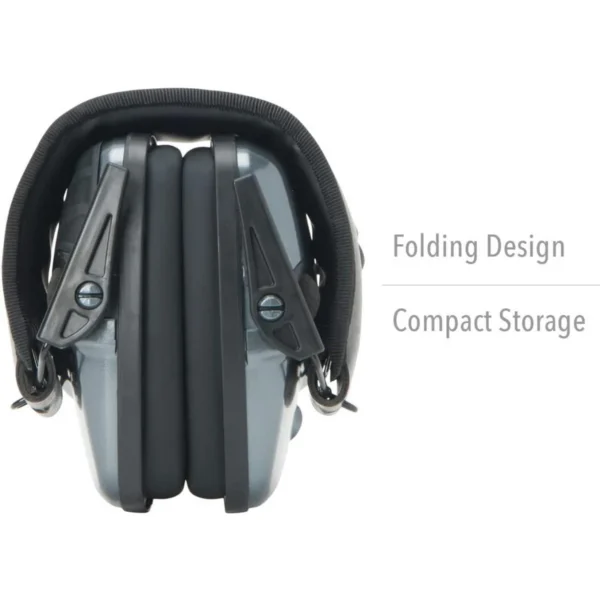 Westchester Protective Gear DBA PIP Global Safety Howard Leight Impact Sport Youth/Small Earmuff - Metallic Charcoal Grey