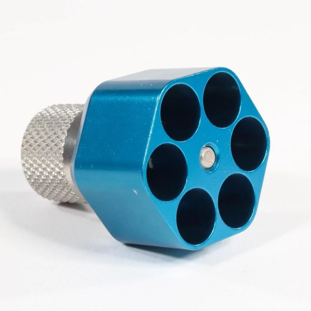 primary-25306 Pachmayr/Tacstar Division Pachmayr Aluminum Speedloader Ruger LCR SP101 327 Federal 6 Shot Blue