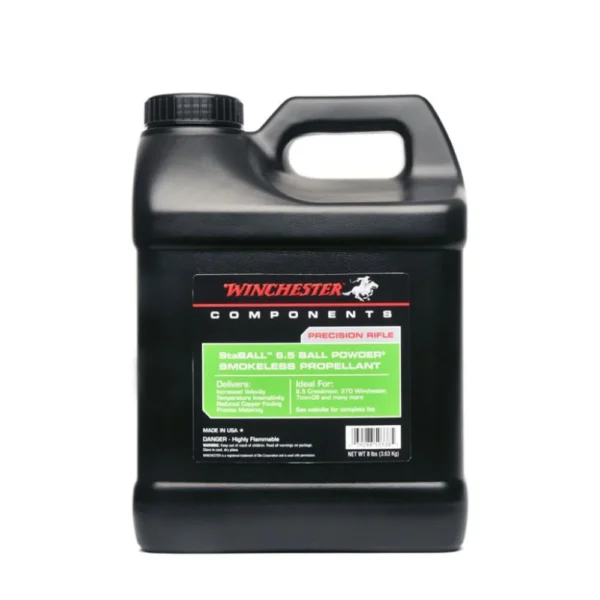 Winchester Powder Winchester StaBall 6.5 Precision Rifle Propellant 8lbs