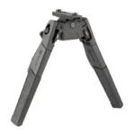 SAVAGE BIPOD M-LOK BLACK front view with two legs deployed
