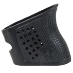Pachmayr Tac Grip Glove for GLK Subcompact, black side view with textured finger grooves