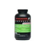 Winchester StaBall 6.5 Precision Rifle Propellant, black bottle front view with green label