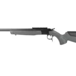 CVA Scout Single Shot Rifle .45-70 Govt. 22" Threaded Blued Barrel Grey Stock 0 MOA Pic Rail