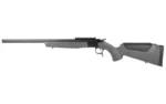 CVA Scout Single Shot Rifle .45-70 Govt. 22" Threaded Blued Barrel Grey Stock 0 MOA Pic Rail
