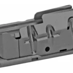 Savage Arms MAG SAV 110 LA 270WIN BLU BTM REL, angled side view of black metal magazine