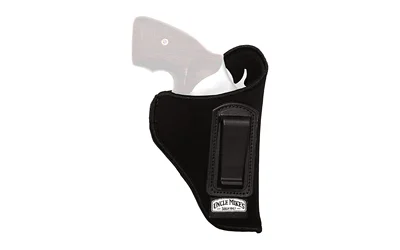 primary-25478 Michaels Of Oregon Uncle Mike's Sidekick Inside-The-Pant Holster, black left-hand holster with clip