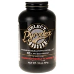 Hodgdon Pyrodex Select Rifle/Shotgun Powder, black bottle with front label and screw cap