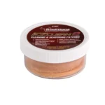 Traditions EZ Clean 2 Cleaning & Seasoning Patches, clear jar with white lid and orange patches