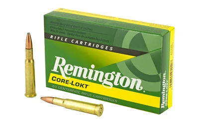 Remington Arms Co. Inc. Remington Core-Lokt Rifle Ammunition .30-40 Krag 180 gr PSP 2430 fps 20/ct