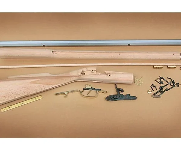 Traditions Performance Firearms Traditions Black Powder Kentucky Rifle Build-It-Yourself Kit Select Raw Hardwood .50 Cal