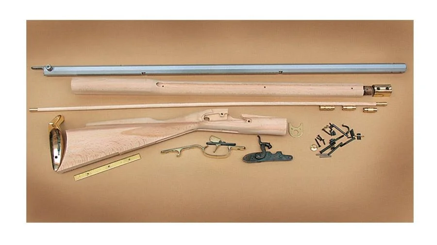 primary-25542 Traditions Performance Firearms Traditions Black Powder Kentucky Rifle Build-It-Yourself Kit Select Raw Hardwood .50 Cal