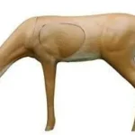 Big Shot Pro Hunter Doe tan deer target in left-side view with lowered head