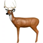 Big Shot Pro Hunter Double Duty Archery Target Buck, brown deer target in left-side view
