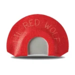 Hunters Specialties Inc. Johnny Stewart Lil Red Wolf Howler, red diaphragm call, front view