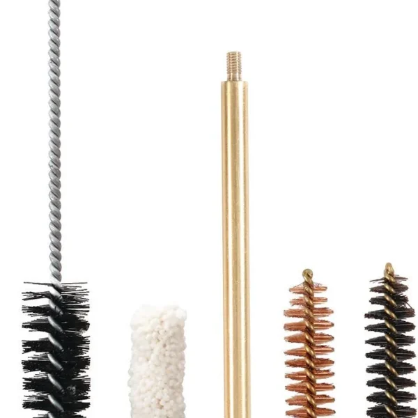 Traditions NitroFire Breech Cleaning Kit with cleaning rods, loop, swabs and brushes