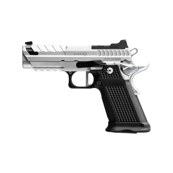 primary-2558 Fusion Firearms XP Pro 9 Handgun 9mm Luger 17rd magazines(2) 4'' Barrel RMR Optic Ready Chrome