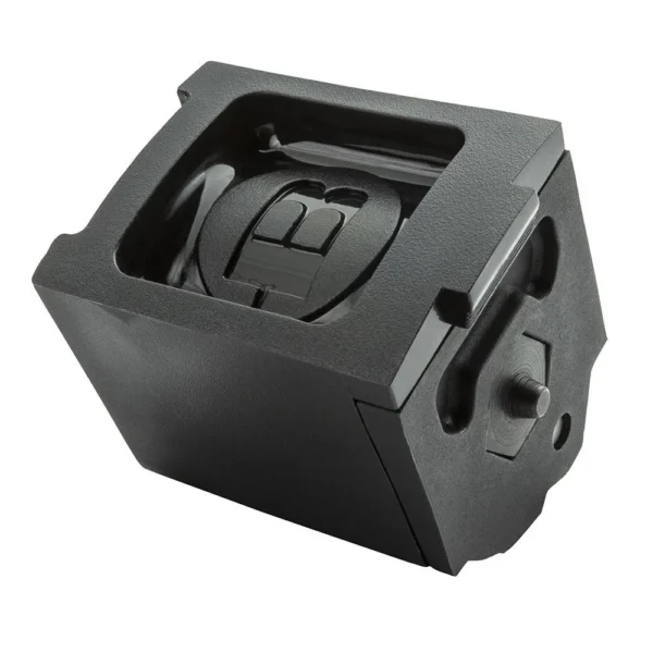 Bergara BXR 22 Short/Long Rifle Magazine, black magazine in angled top view