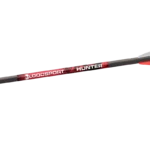 Gsm Bloodsport Hunter Crossbow Bolts, packaged black bolts with red and white fletching