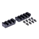 Bergara Premier/B-14 SA scope rail, two black Picatinny rail sections with mounting screws