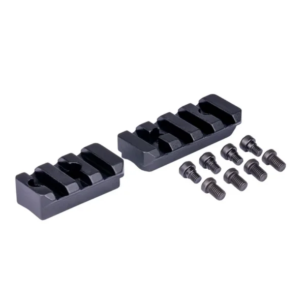 Bergara Premier/B-14 SA scope rail, two black Picatinny rail sections with mounting screws