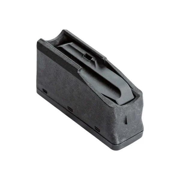 CVA Cascade Rifle Magazine black polymer magazine in angled top view