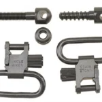 Michaels Of Oregon Uncle Mike's QD Machine Screw Type Swivel, black swivels and mounting hardware