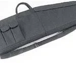 Uncle Mike's Tactical Rifle/Shotgun Case black soft case with carry handle and exterior pockets
