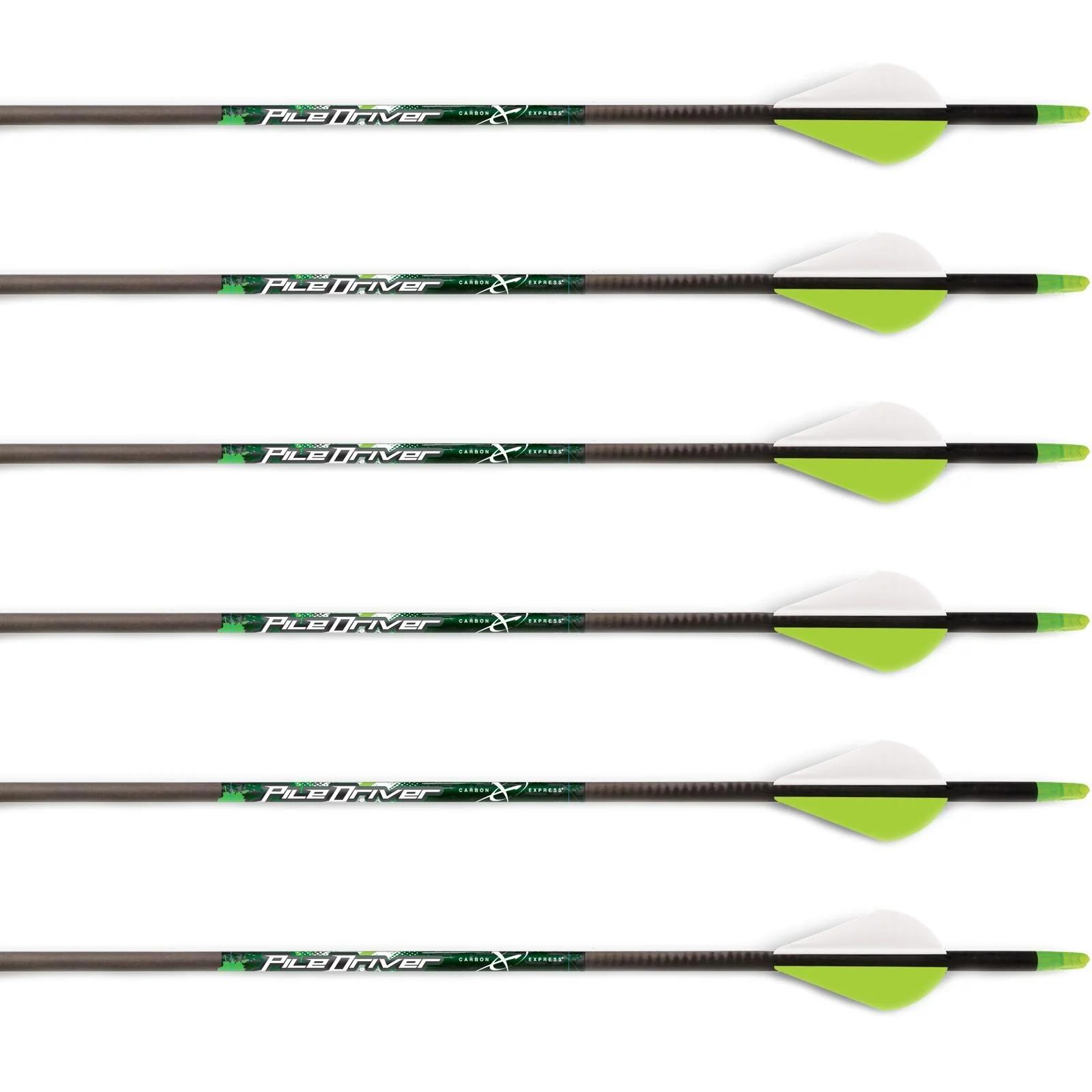 primary-25856 Feradyne Outdoors Carbon Express PileDriver Crossbow Bolts 20" - 6pk