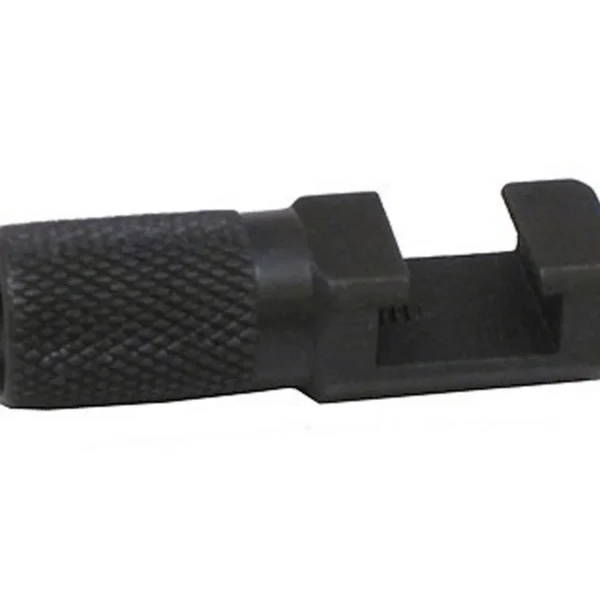 Michaels Of Oregon Uncle Mike's Hammer Extension, black side view with knurled grip