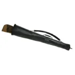 Michaels Of Oregon Uncle Mike's SealTector Gun Sleeve in black, side view with carrying straps