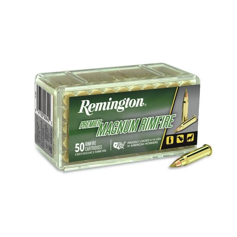 primary-25966 Remington Arms Co. Inc. Remington Premier Magnum Rimfire Ammunition .17 HMR 17 gr ATV 2550 fps 50/ct