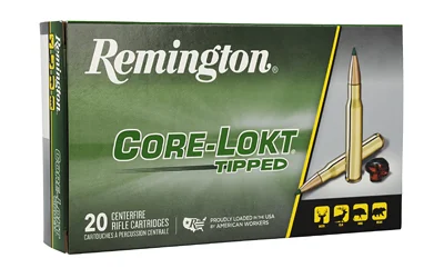 Remington Arms Co. Inc. Remington CORE-LOKT Tipped rifle Ammunition 360 Buckhammer 180gr PT 2400 fps 20/ct