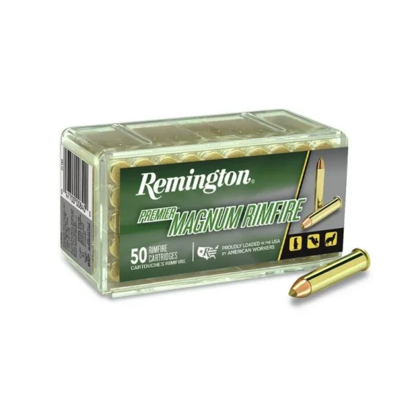 Remington Arms Co. Inc. Remington Premier Rimfire Ammunition .22 WMR 33 gr. ATV 2000 fps 50/ct