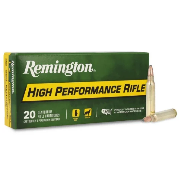 Remington Arms Co. Inc. Remington High Performance Rifle Ammunition .223 Rem 55 gr PSP 3240 fps 20/ct