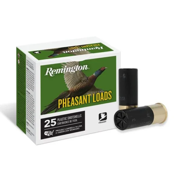 Remington Arms Co. Inc. Remington Pheasant Loads Shotshells 12ga 2-3/4 in 3-3/4 dr 1-1/4oz #6 1330 fps 25/ct