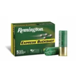 Remington Arms Co. Inc. Remington Express Buckshot Shotgun Ammo 12 ga 2 3/4" 3 3/4 dr 27 plts #4B 1325 fps 5/ct