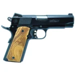 TriStar Arms Inc. TriStar American Classic Commander 1911 Handgun 9mm Luger 10rd Magazine 4.25" Barrel Black with Wood Grip