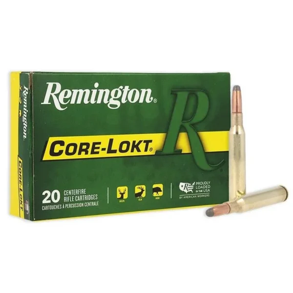 Remington Arms Co. Inc. Remington Core-Lokt Rifle Ammunition .280 Rem 165 gr SP 2820 fps 20/ct