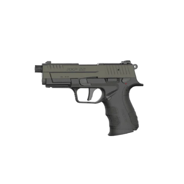Retay USA Retay RXP22 Handgun .22 LR 13rd Magazines(2) 4" Threaded Barrel OD Green Slide/Black Frame