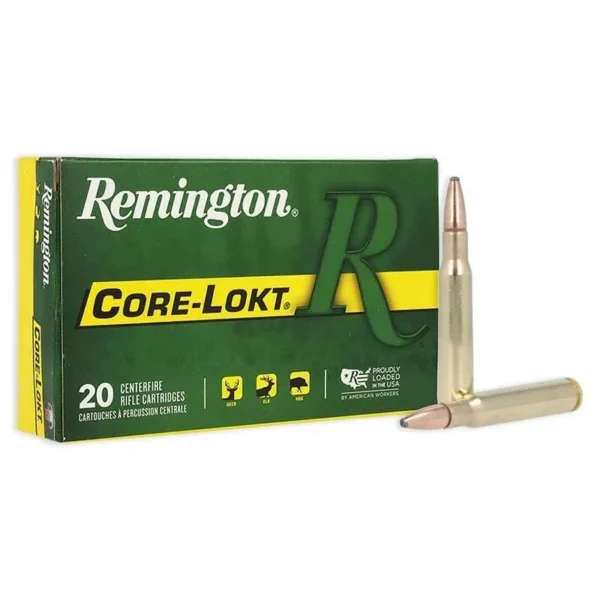 Remington Arms Co. Inc. Remington Rifle Ammunition .30-06 Sprg 125 gr PSP 3140 fps 20/ct
